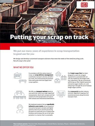 Scrap flyer